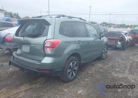 2017 Subaru Forester 2.5I Premium из США, поврежденный, VIN JF2SJAGC4HH421228